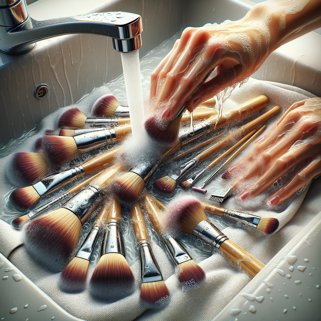 Makeupborstar Skonhetens vapen – men ocksa en tickande bomb av bakterier 4