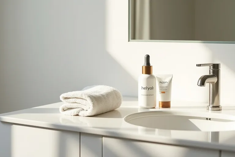 Enkel retinolrutin för nybörjare med serum och fuktkräm