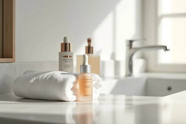 Daglig hudvård med fokus på solskydd och enkel rutin vid användning av retinol