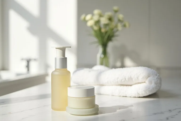 En enkel hudvårdsrutin med fokus på att justera exfolieringsfrekvensen