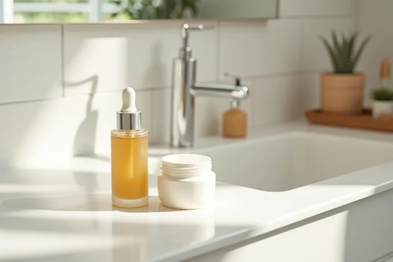 Hudvårdsprodukter som hjälper till att jämföra vitamin E med andra ingredienser