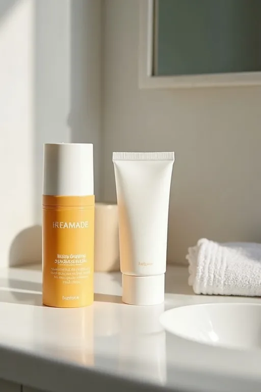 Jämförelse av lätt fluid och fylligare kräm som SPF-format i en lugn hudvårdsrutin